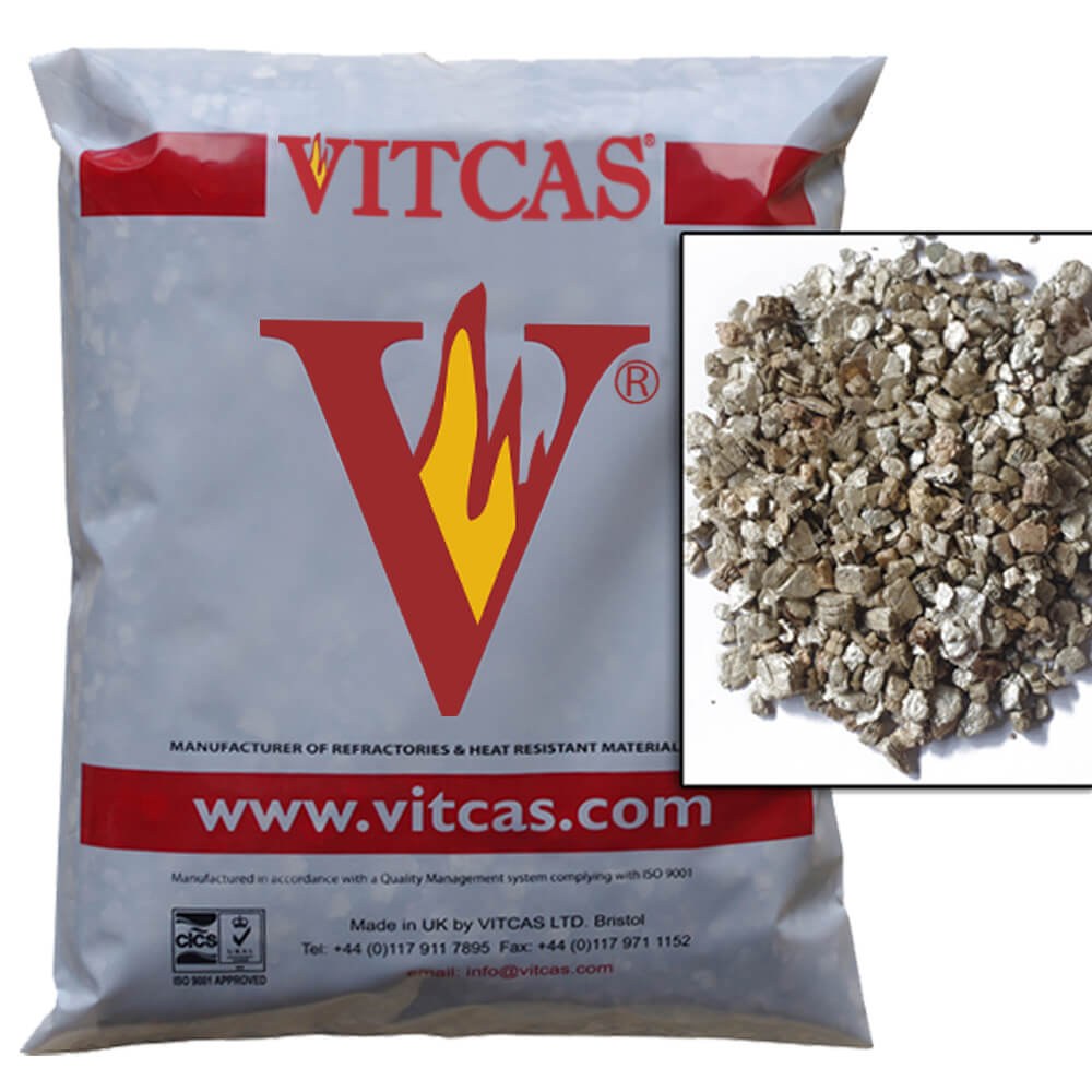 Vitcas loose vermiculite bag and insulation granules